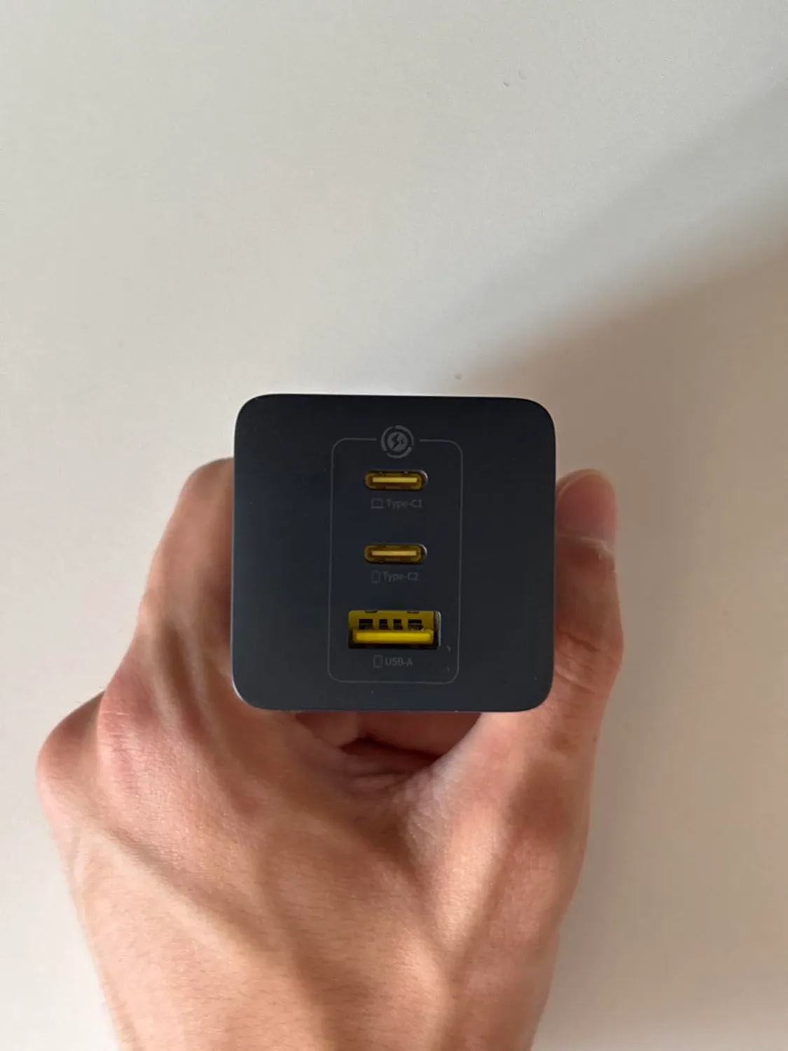 Baseus Enerfill chargeur USB-C 100 W 3 ports blanc GaN