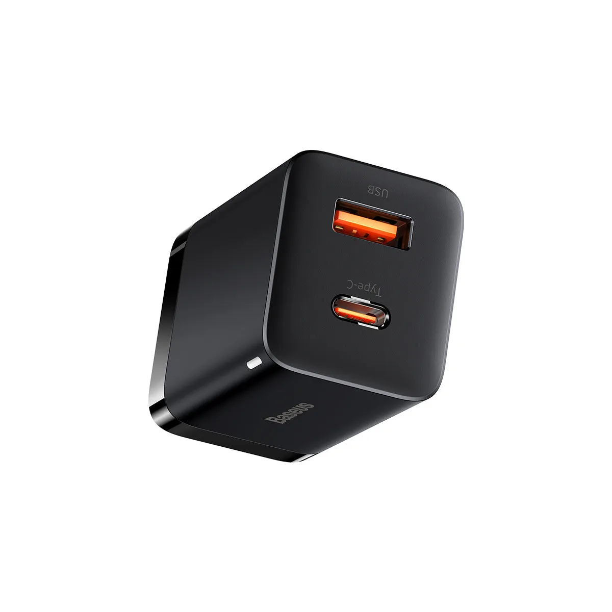 Baseus Super Si Pro Chargeur secteur 30W noir 2 ports