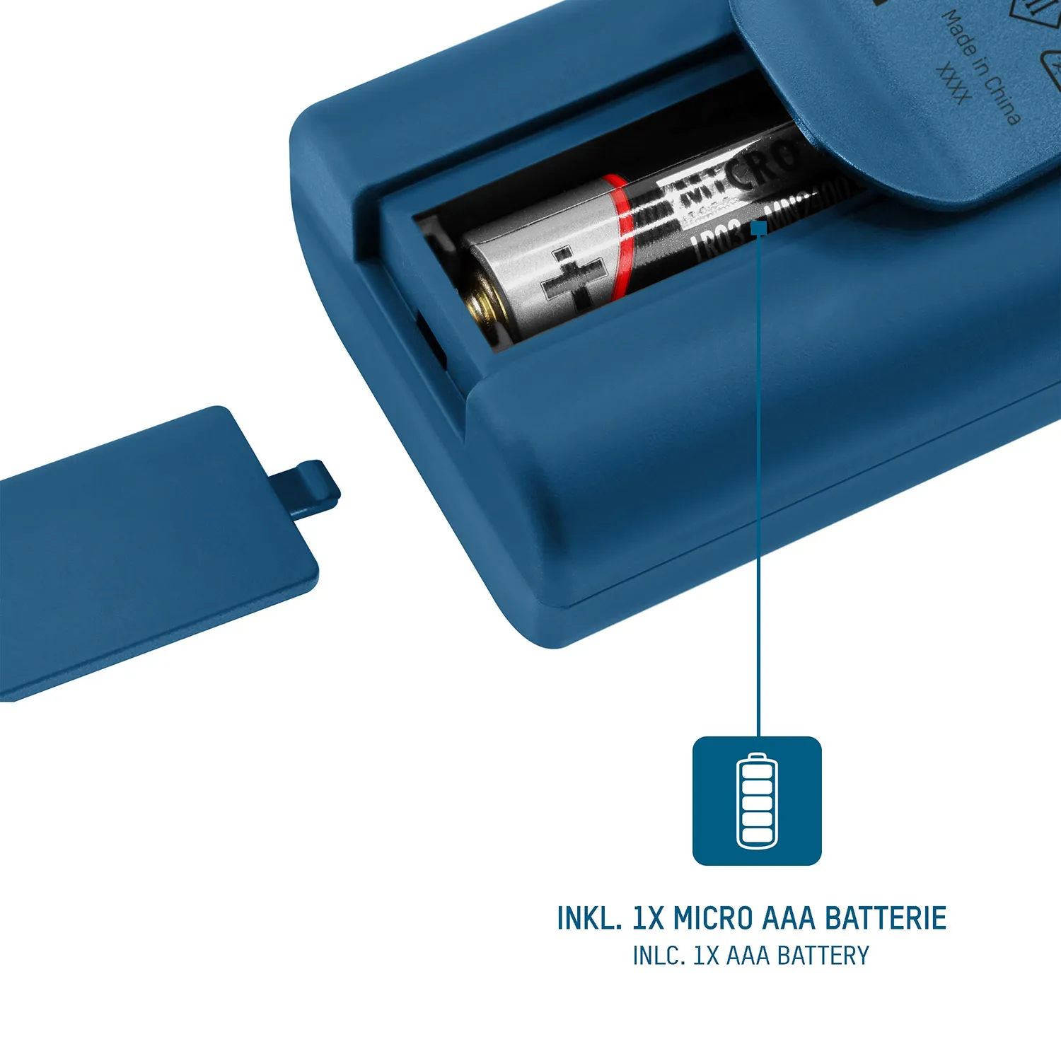 ANSMANN WL30B Clip lampe de travail LED 40 lumens avec pile AAA
