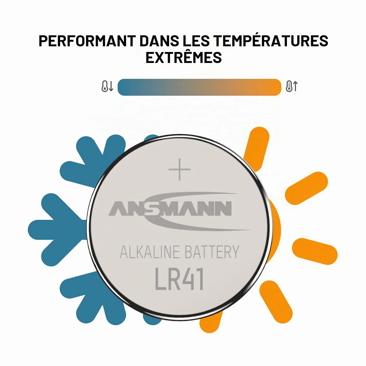 ANSMANN LR41 pile bouton alcaline 1,5 V 1 pièce