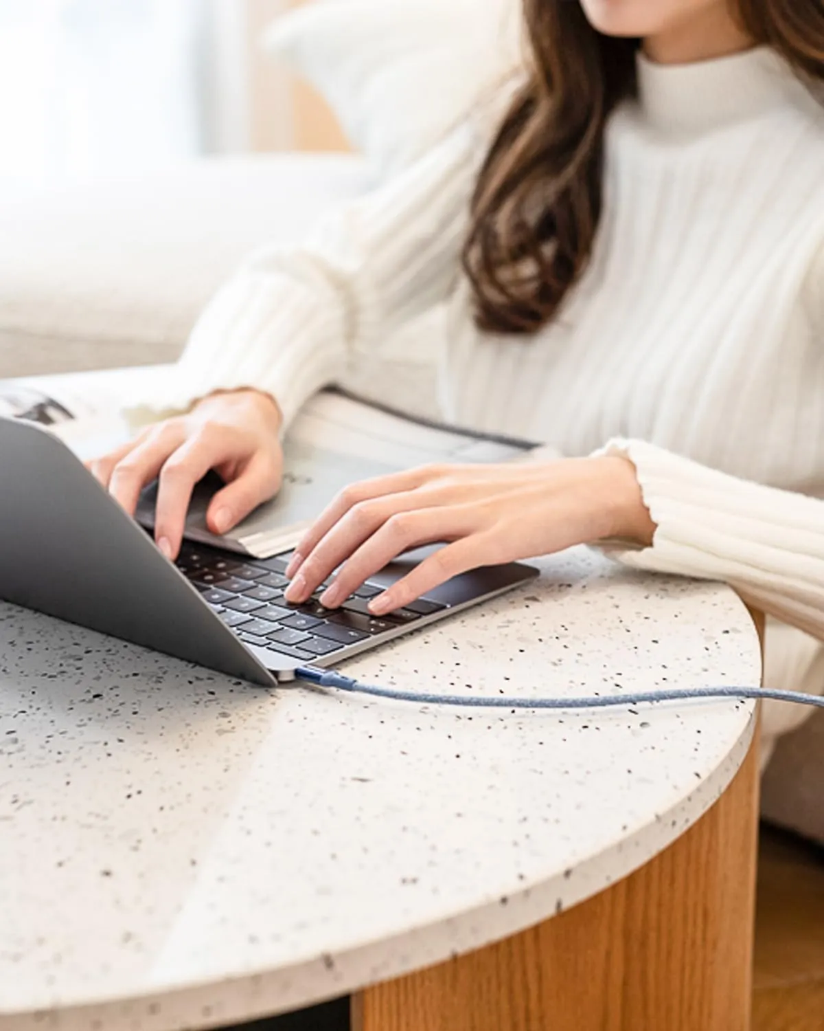 Innostyle PowerFlex câble USB-C vers USB-C 2 m 60 W Kevlar