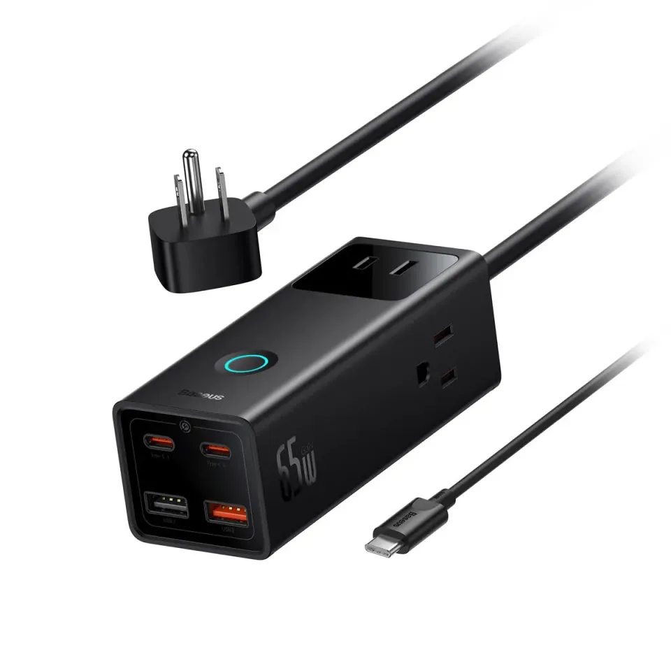 Baseus PowerCombo Pro 7 Ports multiprise 65 W