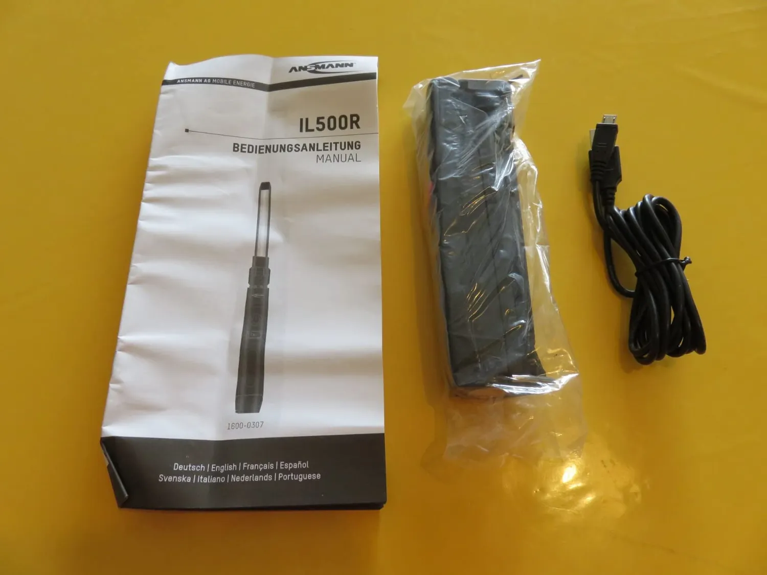 ANSMANN IL500R lampe d’inspection 500 lm rechargeable
