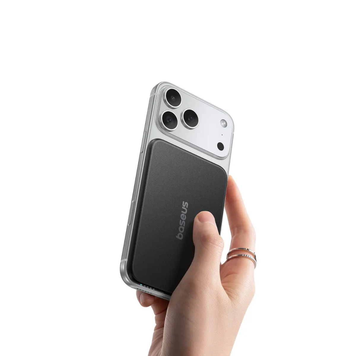 Baseus Picogo Air AM71 batterie externe magnétique 5 000 mAh noire