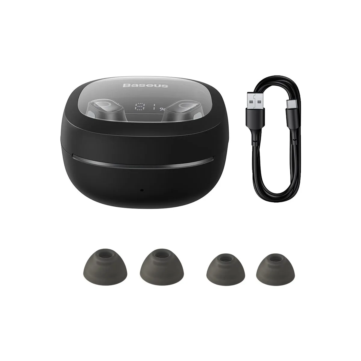 Baseus Bowie WM02 Plus écouteurs sans fil TWS avec contrôle par appli