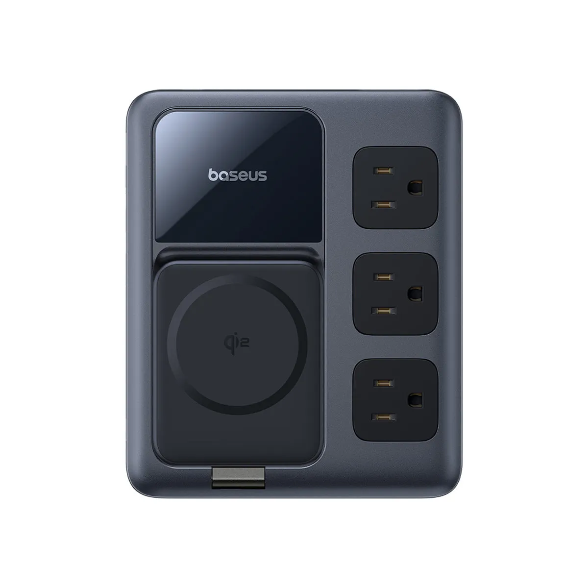 Baseus Nomos 8-en-1 Station de charge Qi2 67W sans fil