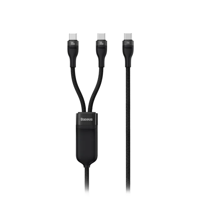 Baseus Flash câble USB-C 2-en-1 100 W 150 cm