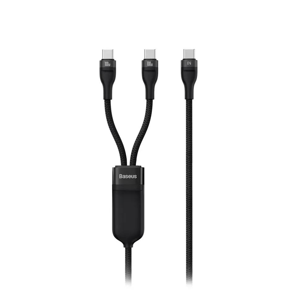 Baseus Flash câble USB-C 2-en-1 100 W 150 cm