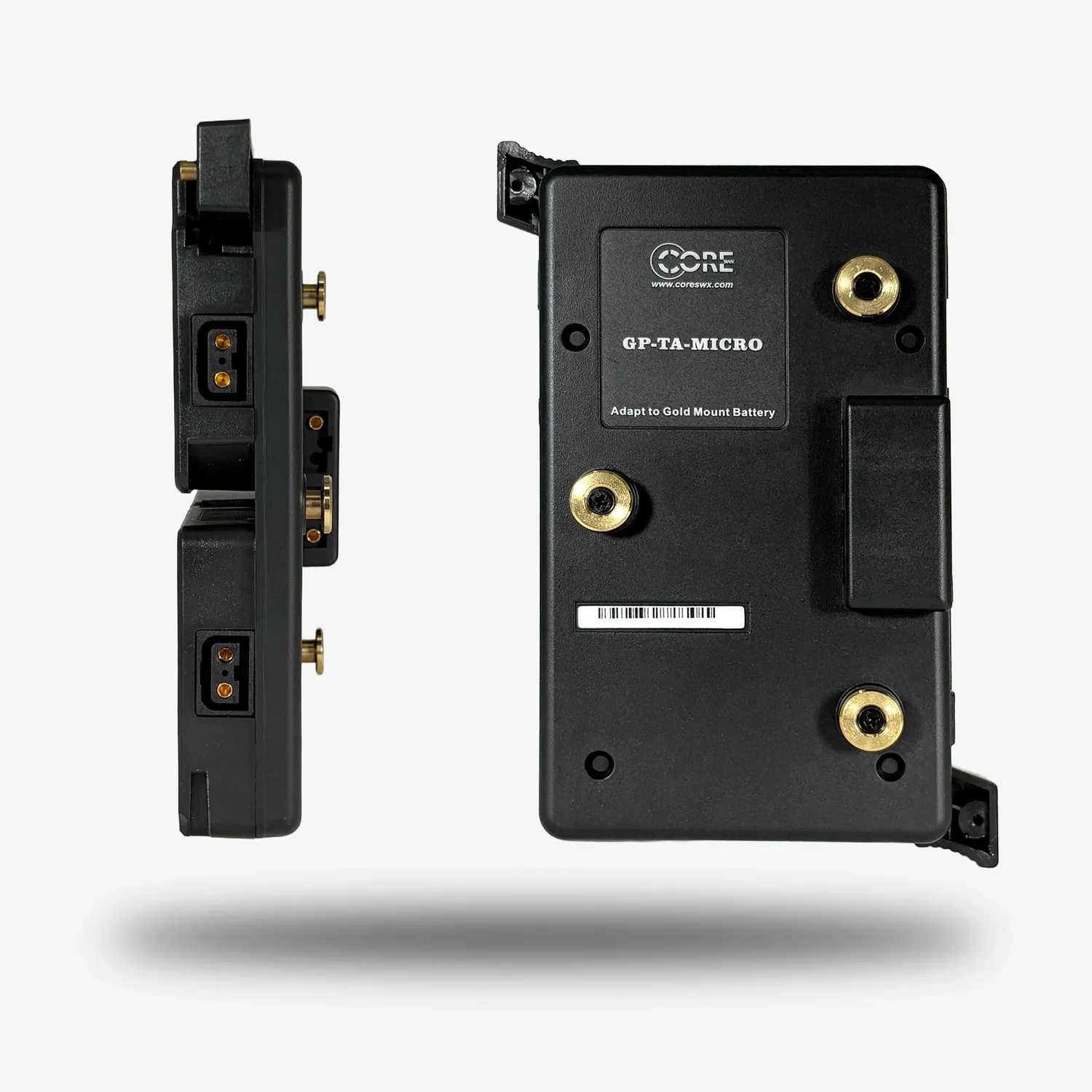 Core SWX Micro Hotswap plaque G-mount V-mount 4 P-Tap