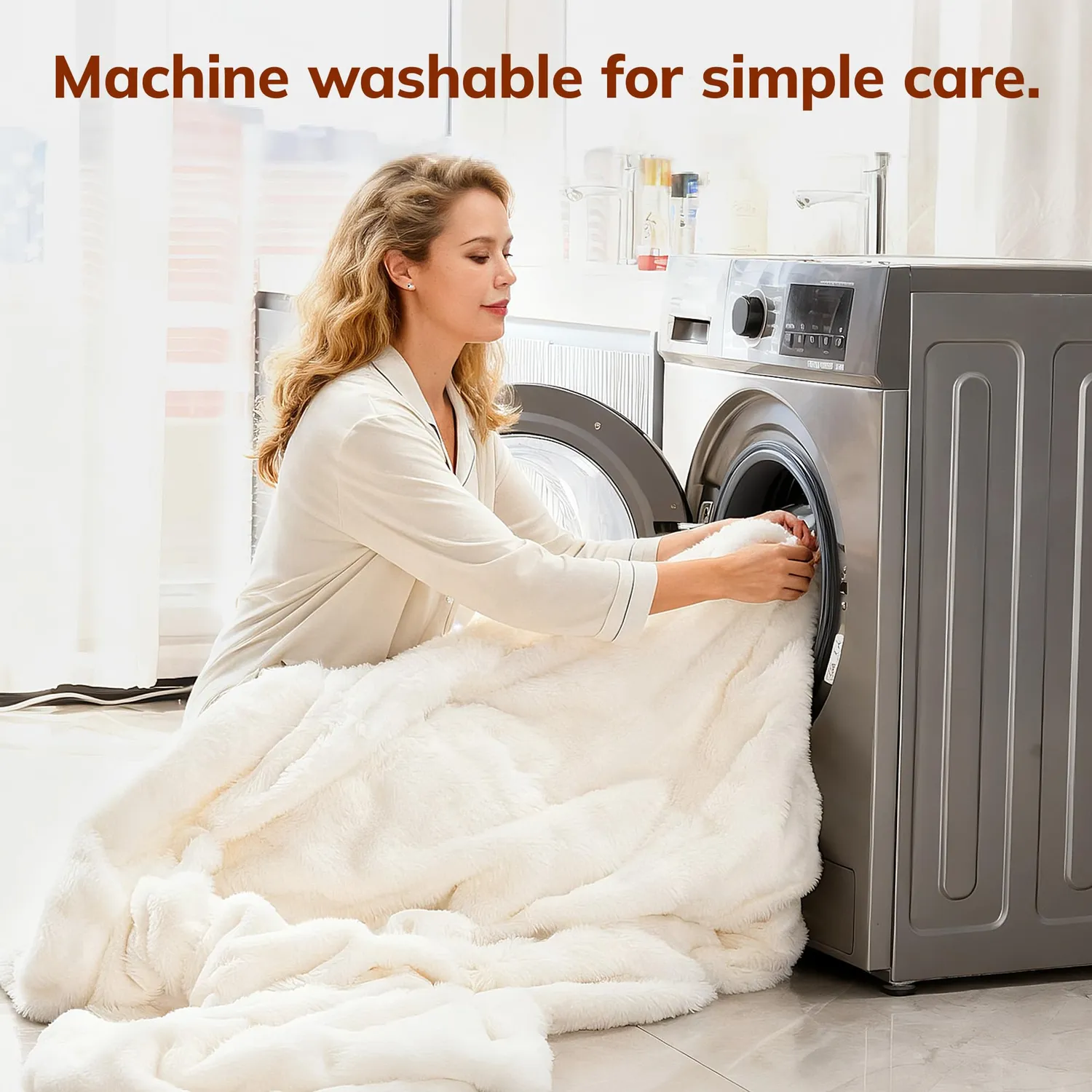Keenstone Couverture électrique Latte Mist chauffante