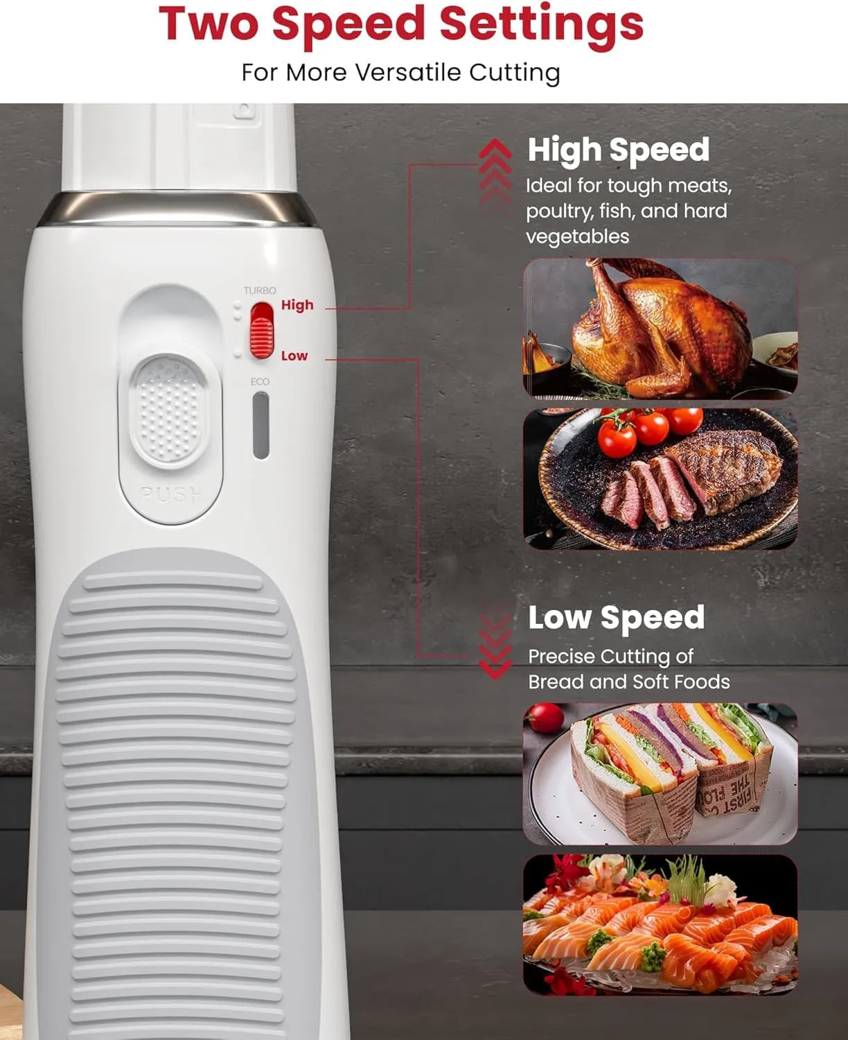 Keenstone couteau électrique blanc lait rechargeable sans fil