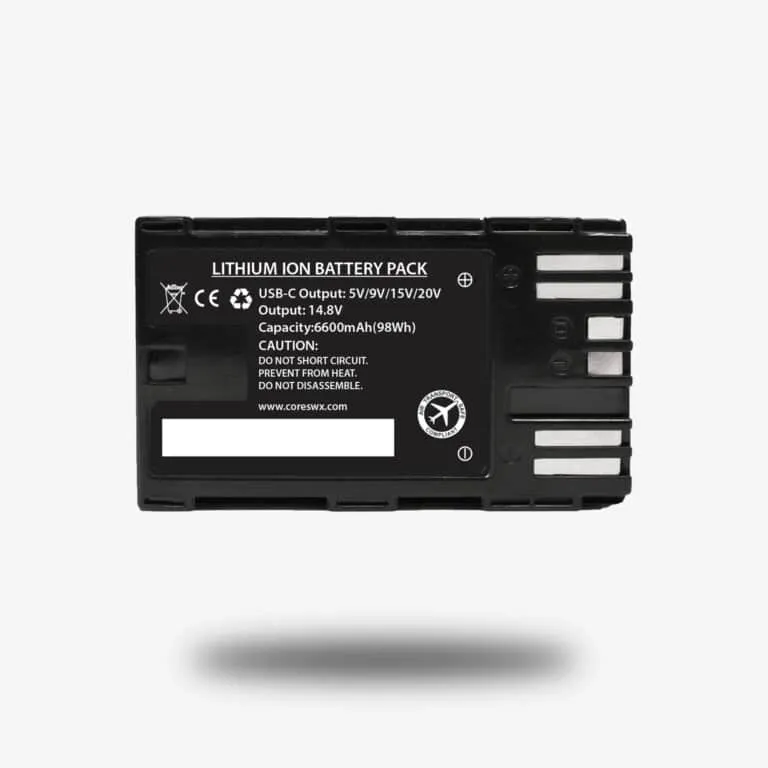 Core SWX Nano-C98X batterie Canon 98Wh USB-C 45W