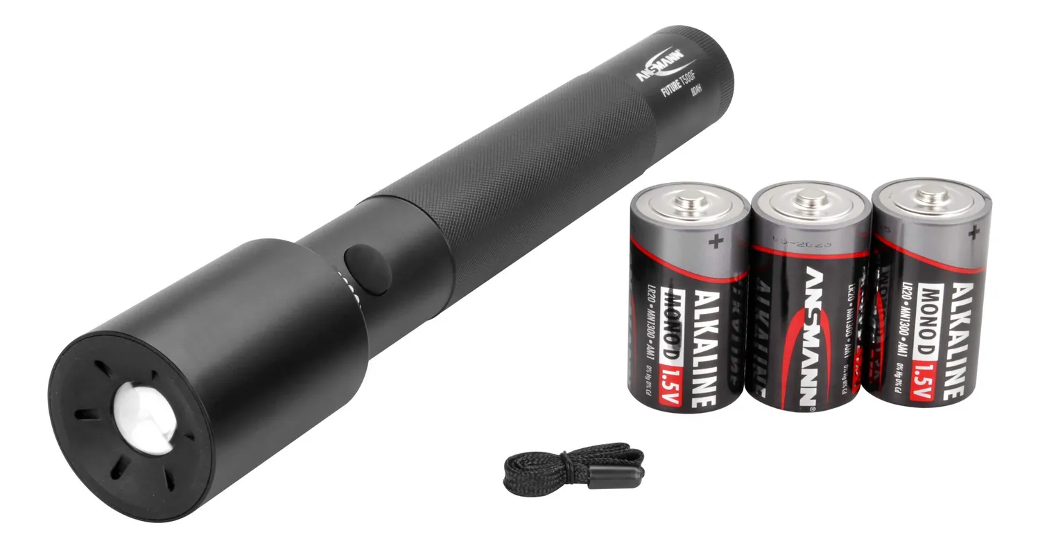 ANSMANN Future T500F lampe torche LED 710 lm aluminium focusable