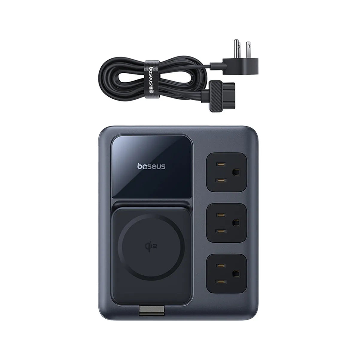 Baseus Nomos 8-en-1 Station de charge Qi2 67W sans fil