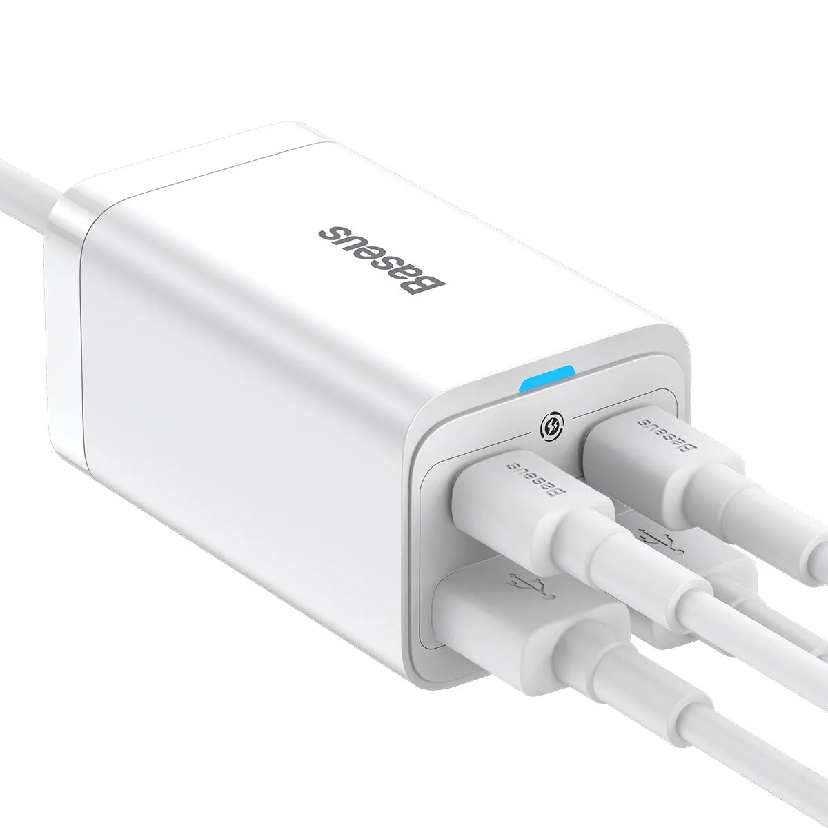 Baseus GaN3 Pro chargeur bureau 4 ports 65W avec câble