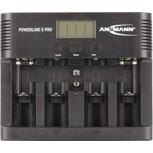 ANSMANN Powerline 5 Pro chargeur de piles NiMH NiCd
