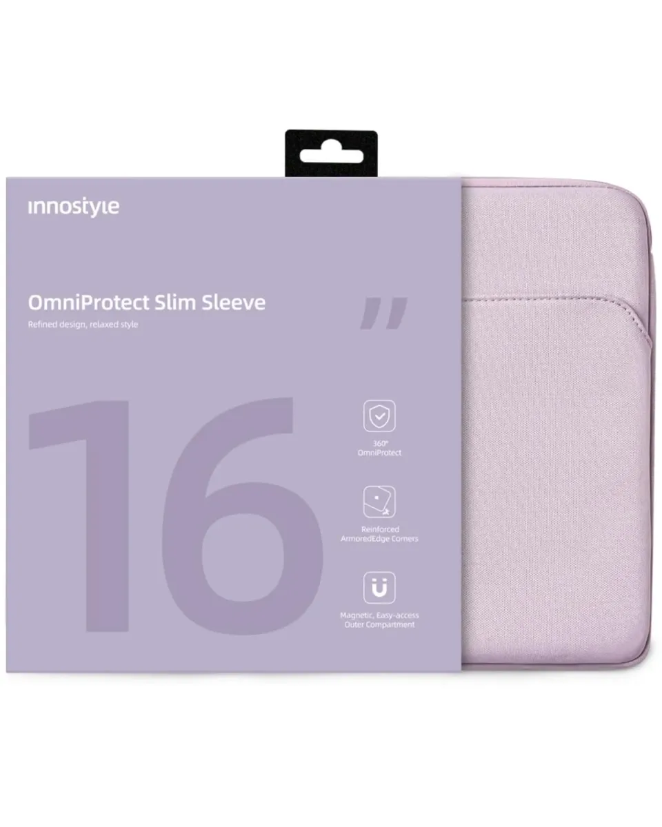 Innostyle OmniProtect sacoche ordinateur 15,6–16 pouces violette imperméable