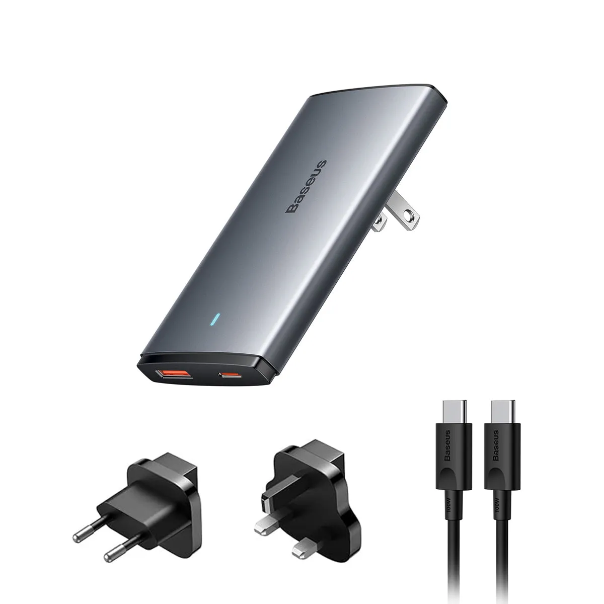 Baseus GaN5 Pro chargeur USB-C 65 W de voyage