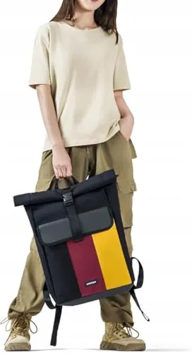 Innostyle CityTrek Elite sac à dos ordinateur 15,6 pouces noir rouge jaune 25 L