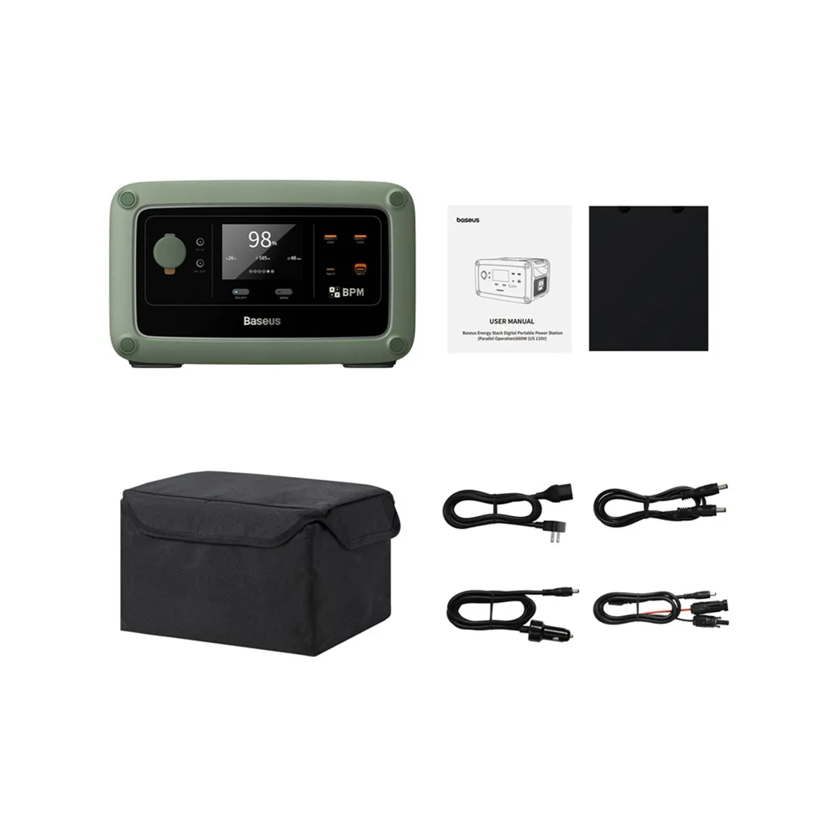 Baseus Energy Stack station électrique portable 600 W 576 Wh LiFePO₄