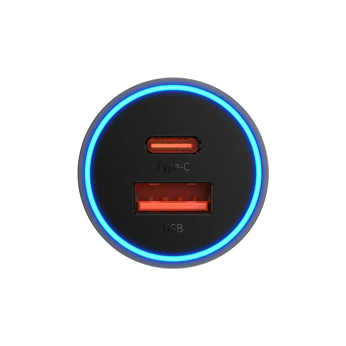 Baseus USB-A+USB-C chargeur voiture 60 W double port
