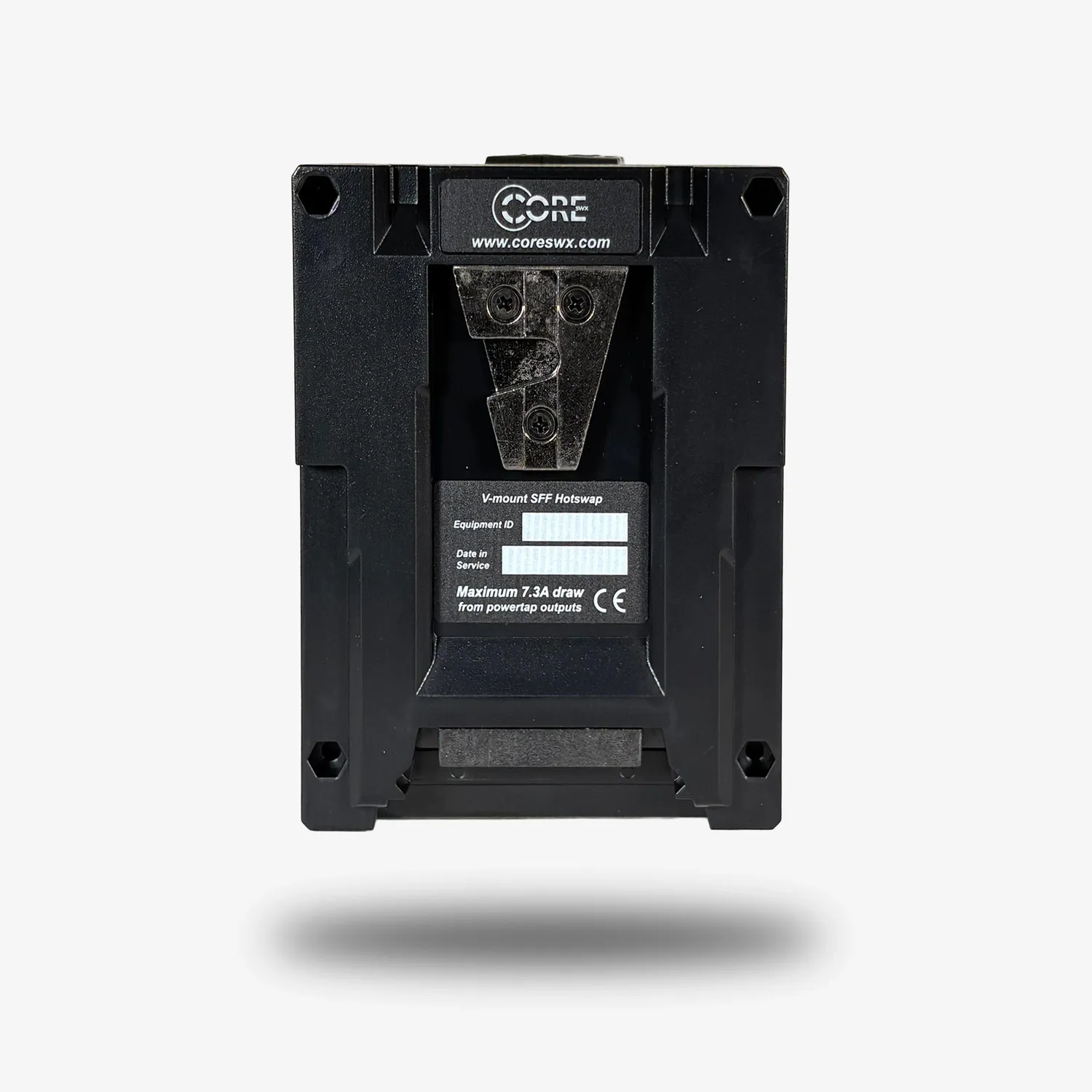 Core SWX Short Sharkfin adaptateur hotswap double batterie