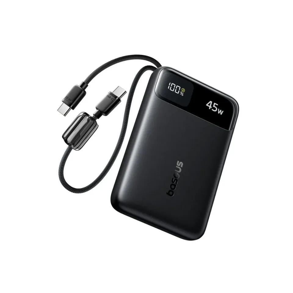 Baseus EnerFill FC11 Batterie externe 10000mAh 45W noire