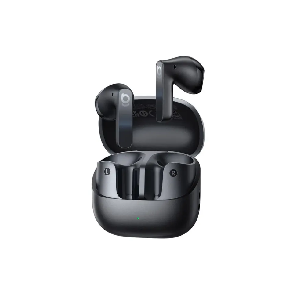 Baseus Bass BS1 NC écouteurs sans fil semi-intra-auriculaires noirs