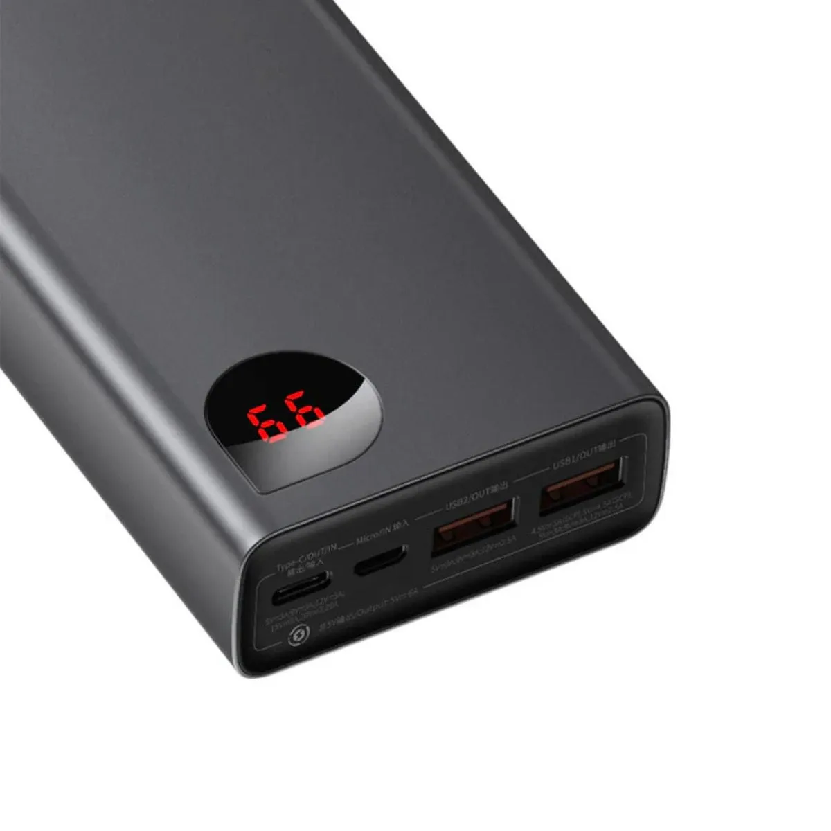 Baseus Adaman batterie externe 65 W 20 000 mAh bleue
