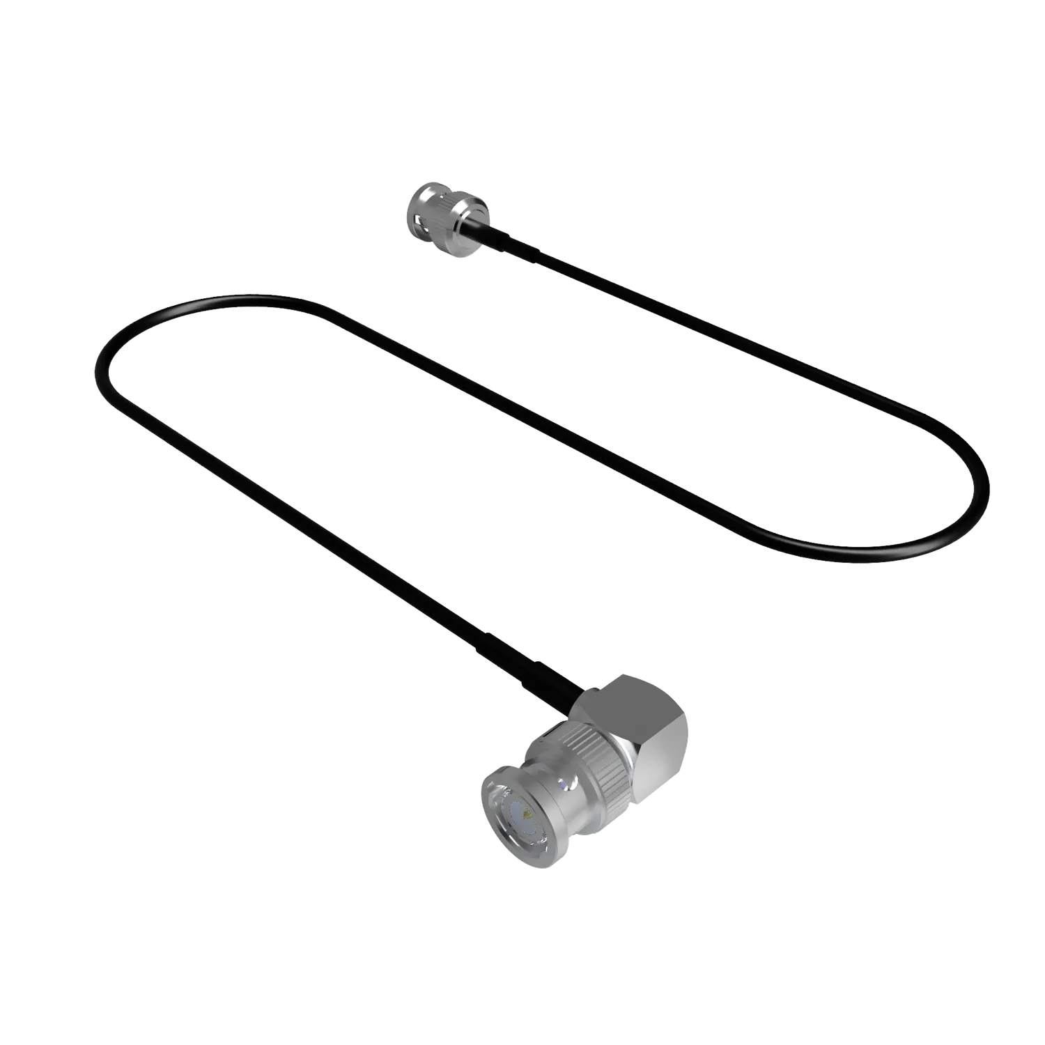 BSRF Audioroot BNC-BNCR/A câble coaxial BNC 500 mm coudé