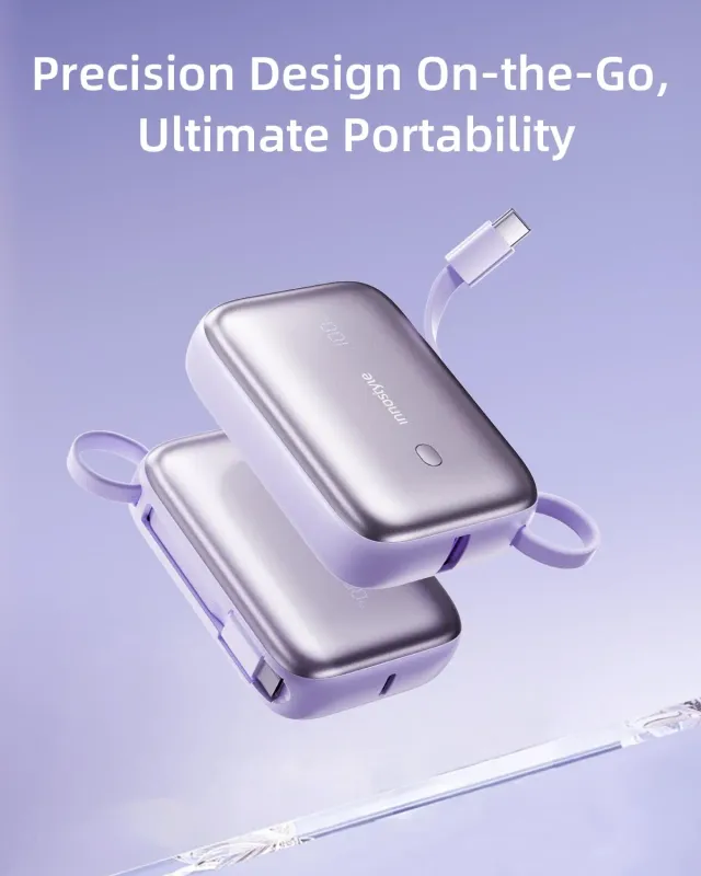 Innostyle PowerGo Mini batterie externe 10 000 mAh 22,5 W USB-C