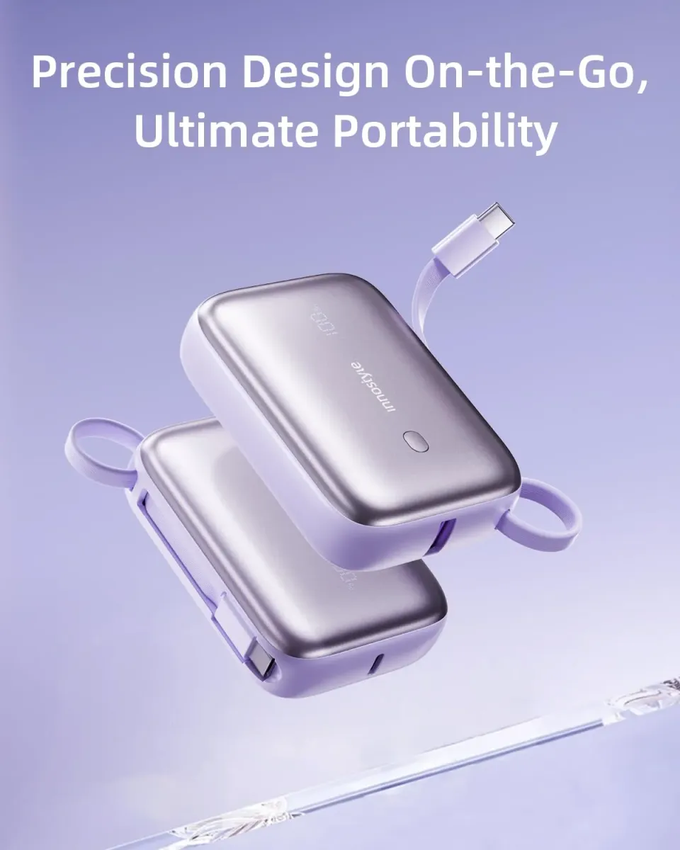 Innostyle PowerGo Mini batterie externe 10 000 mAh 22,5 W USB-C