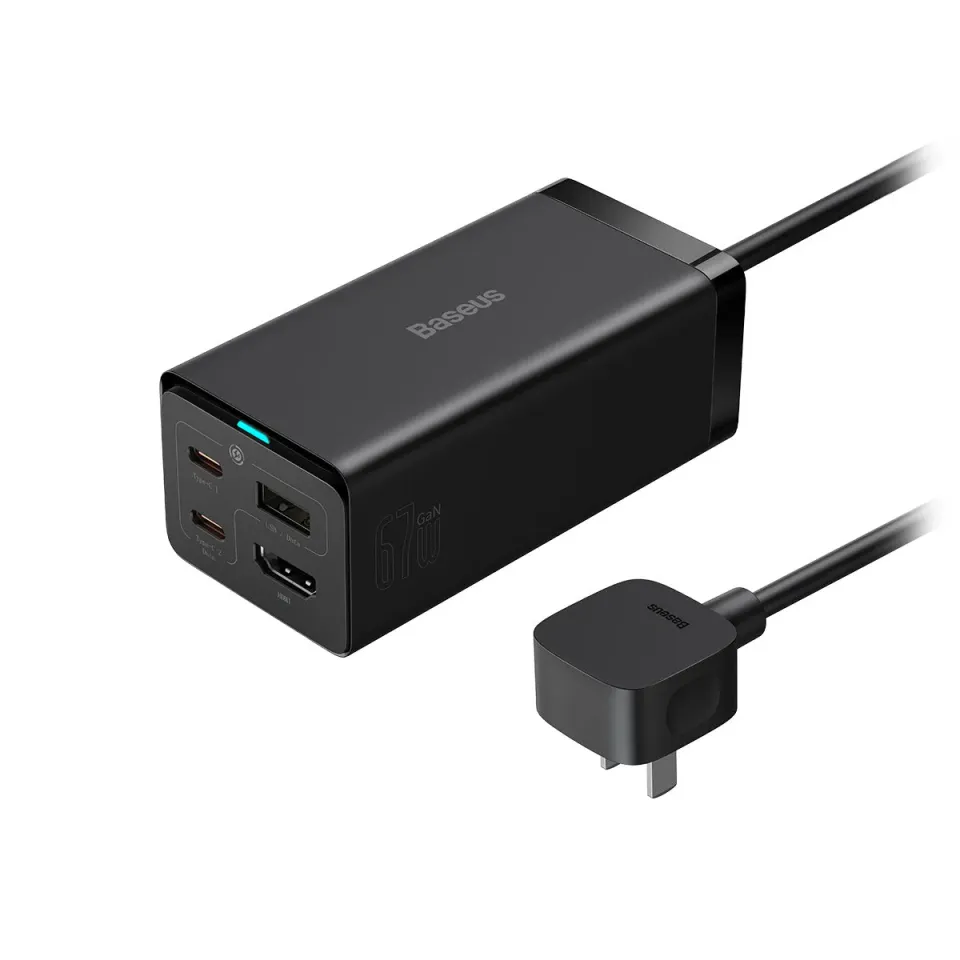 Baseus GaN5 station de charge 67W 4 ports