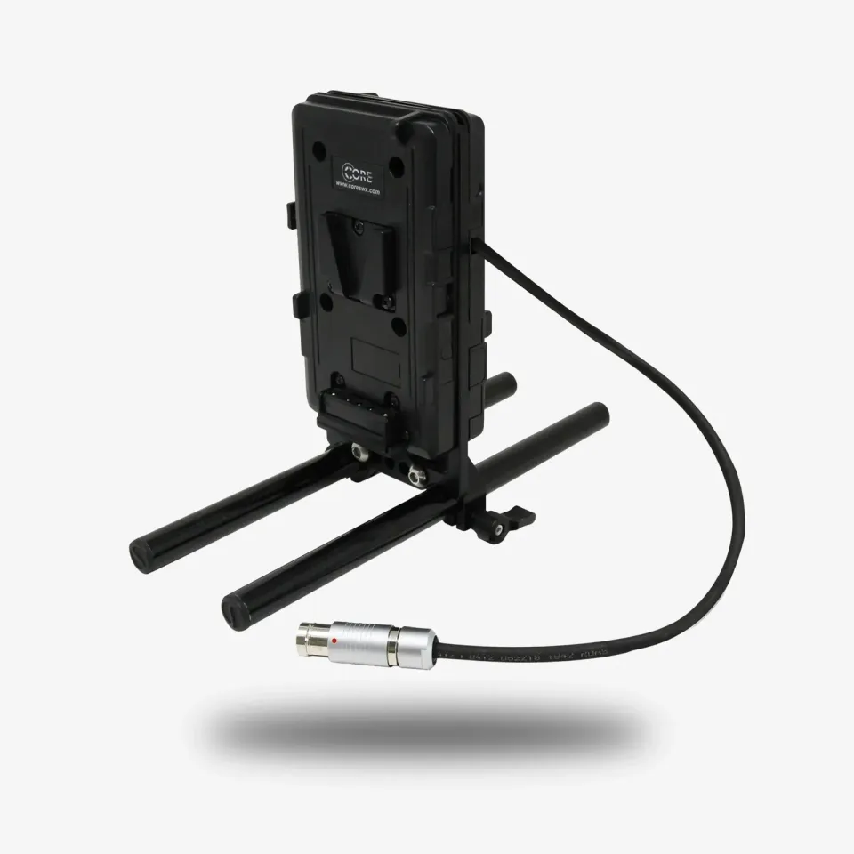 Core SWX RM-GPTS-AR2P support double batterie V-Mount sur tiges 15 mm