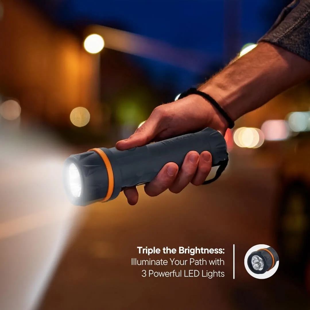 Uniross Heavy Duty Torch 15LM (2XAA) lampe torche LED 15 lm