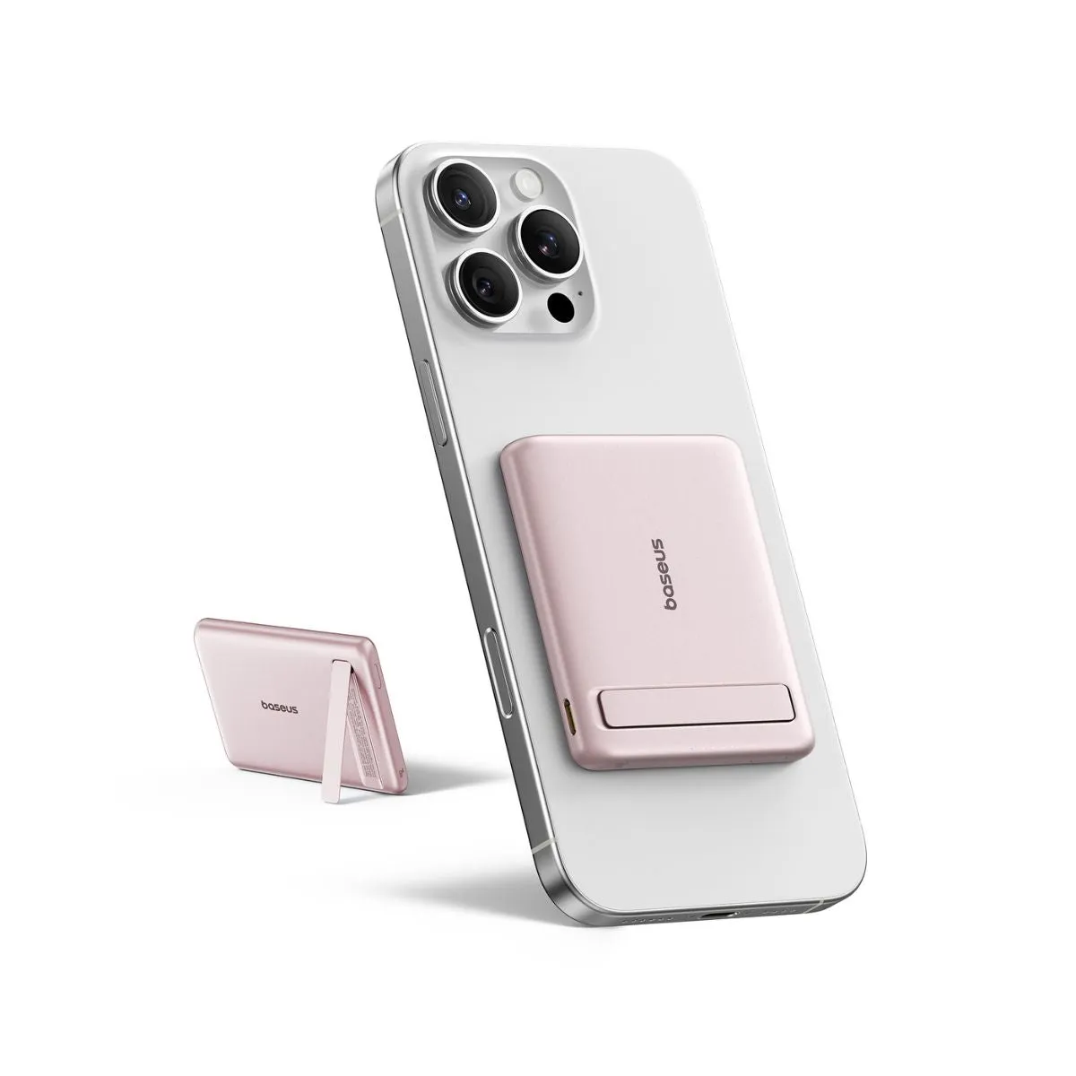 Baseus PicoGo AM31 Mini Magnetic Power Bank with Stand 5000mAh batterie magnétique