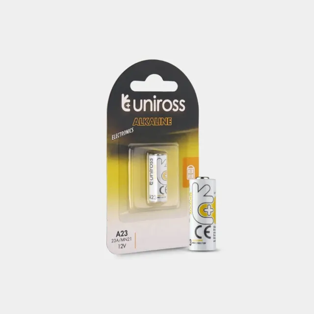 Uniross U1A23 pile micro-alcaline 12V blister de 1