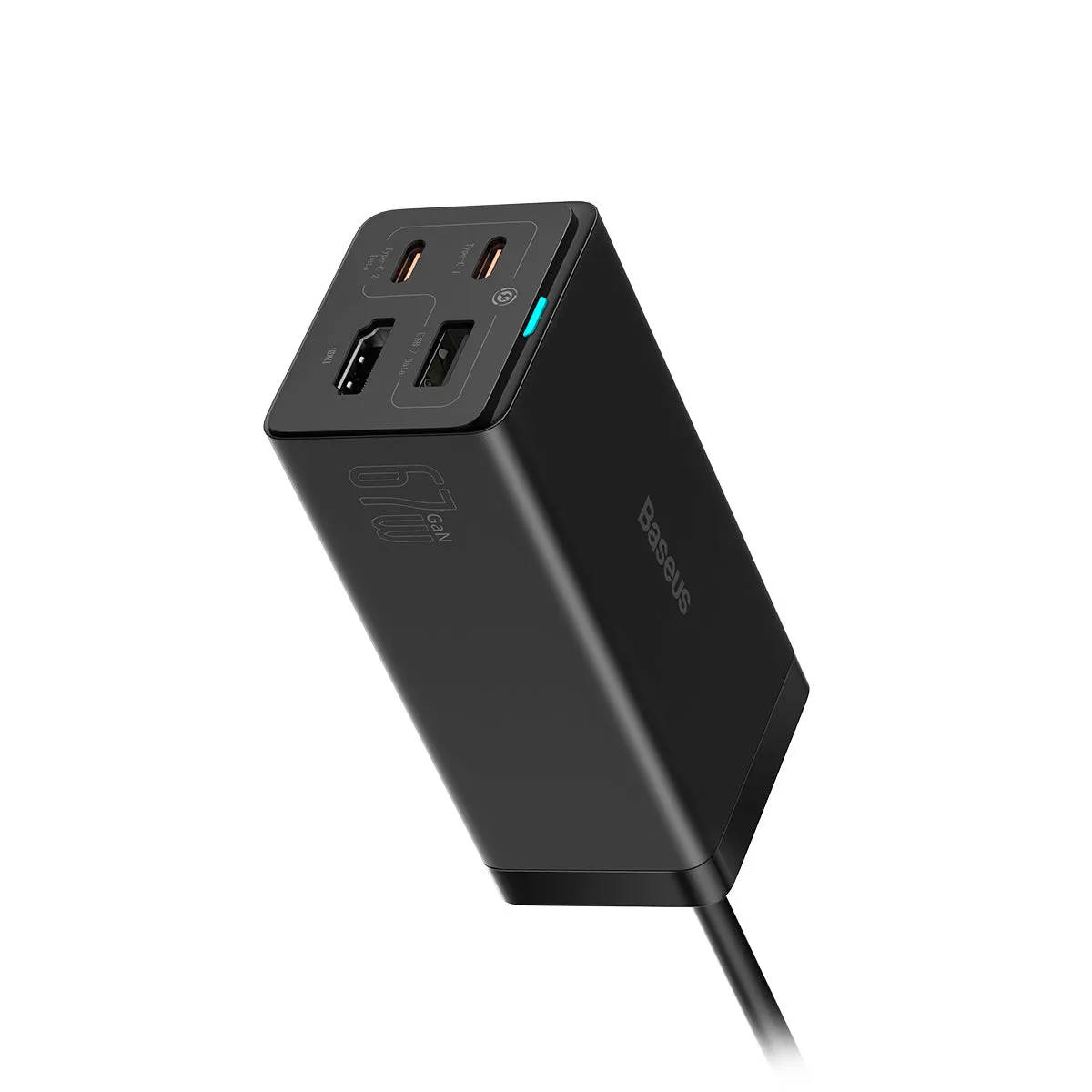 Baseus GaN5 station de charge 67W 4 ports