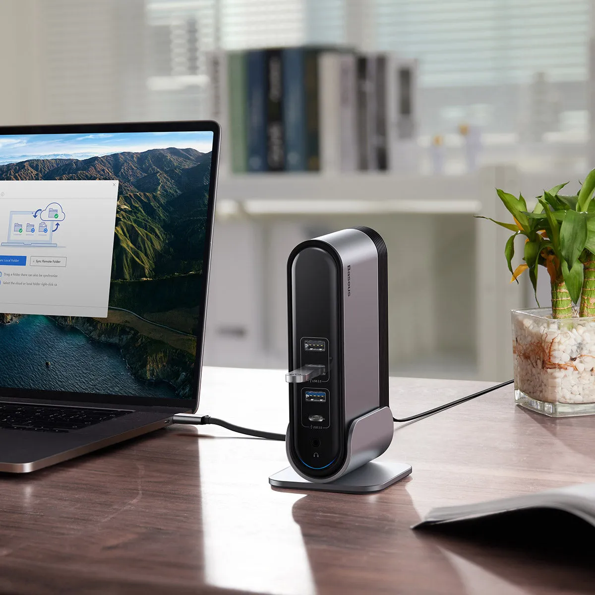 Baseus 14 en 1 station d’accueil 3 écrans USB-C