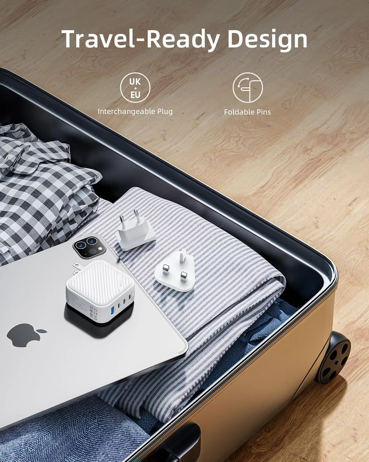 Innostyle SuperCube chargeur GaN 100 W 4 ports
