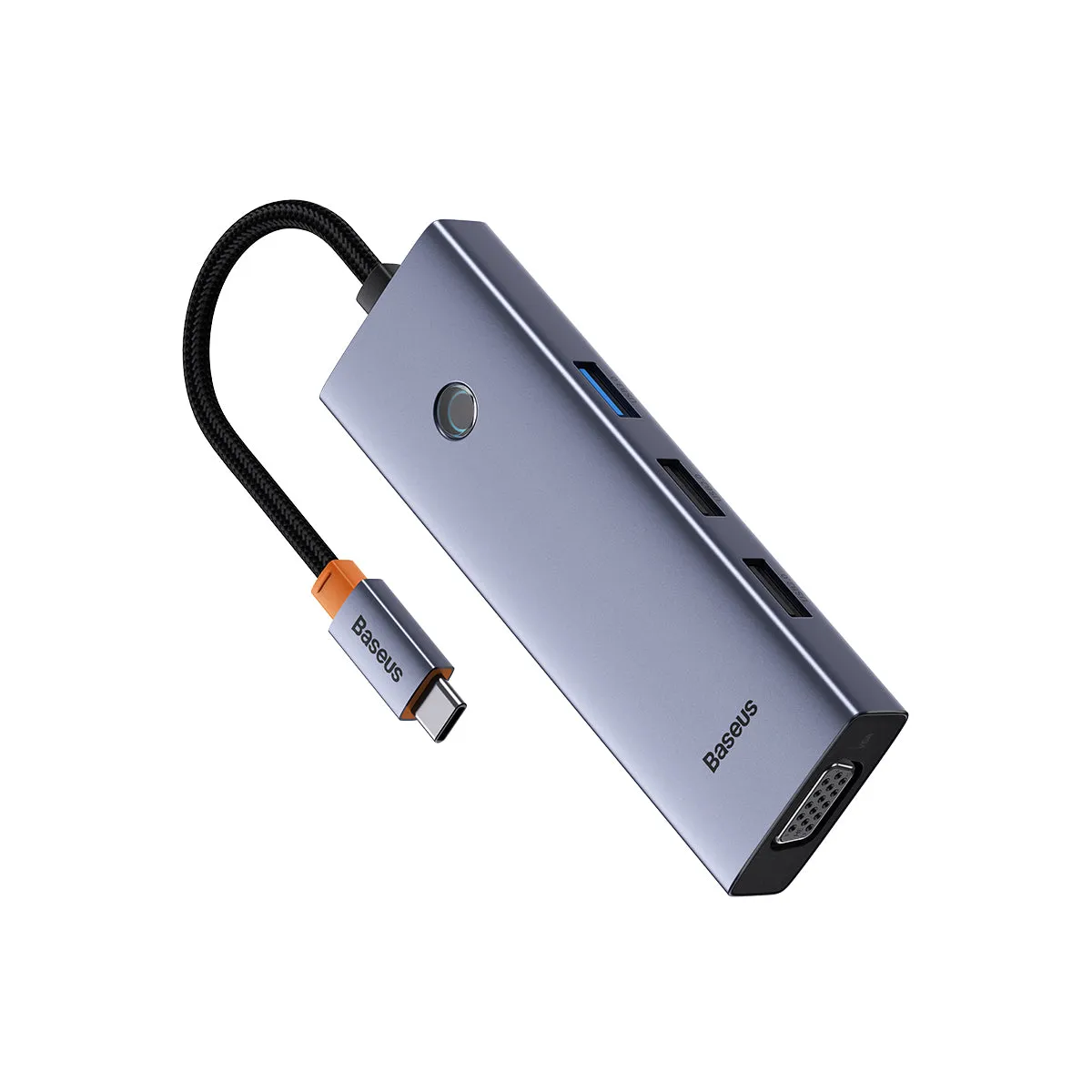 Baseus hub USB-C 7 en 1 triple écran 4K