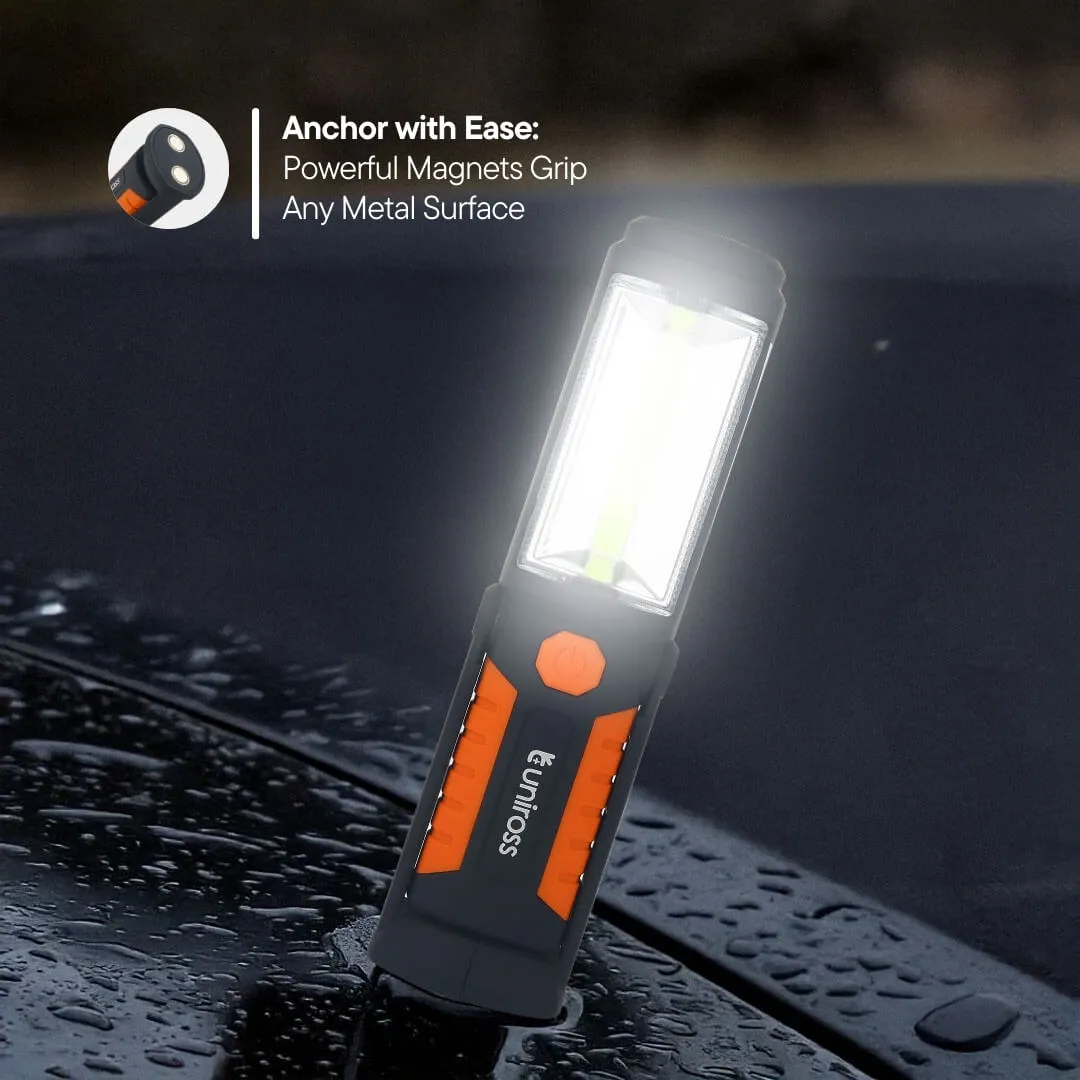 Uniross ULFL018 lampe torche utilitaire 200LM aimantée