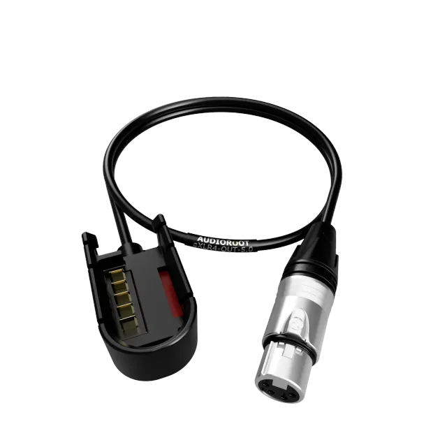 BSRF Audioroot eXLR4-OUT-5.0 câble sortie batterie XLR4 5A