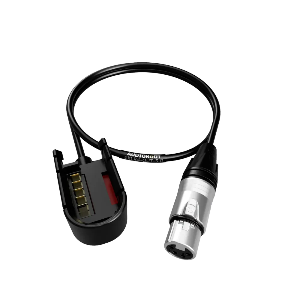 BSRF Audioroot eXLR4-OUT-5.0 câble sortie batterie XLR4 5A