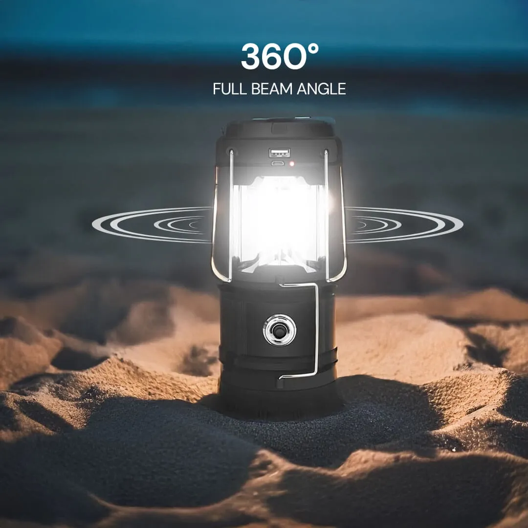 Uniross lanterne solaire USB LED 360° IP44 1200 mAh
