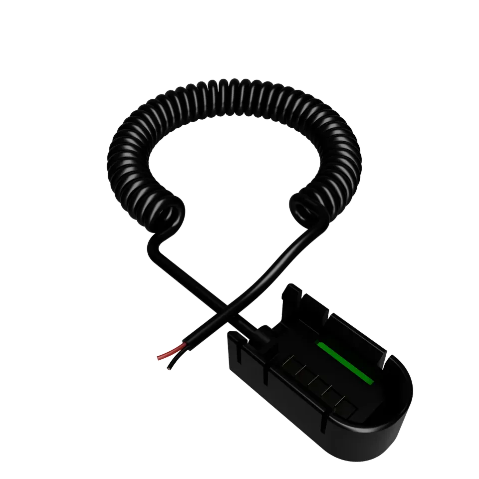 BSRF Audioroot eCOIL-OUT câble batterie sans connecteur 35 cm spiralé