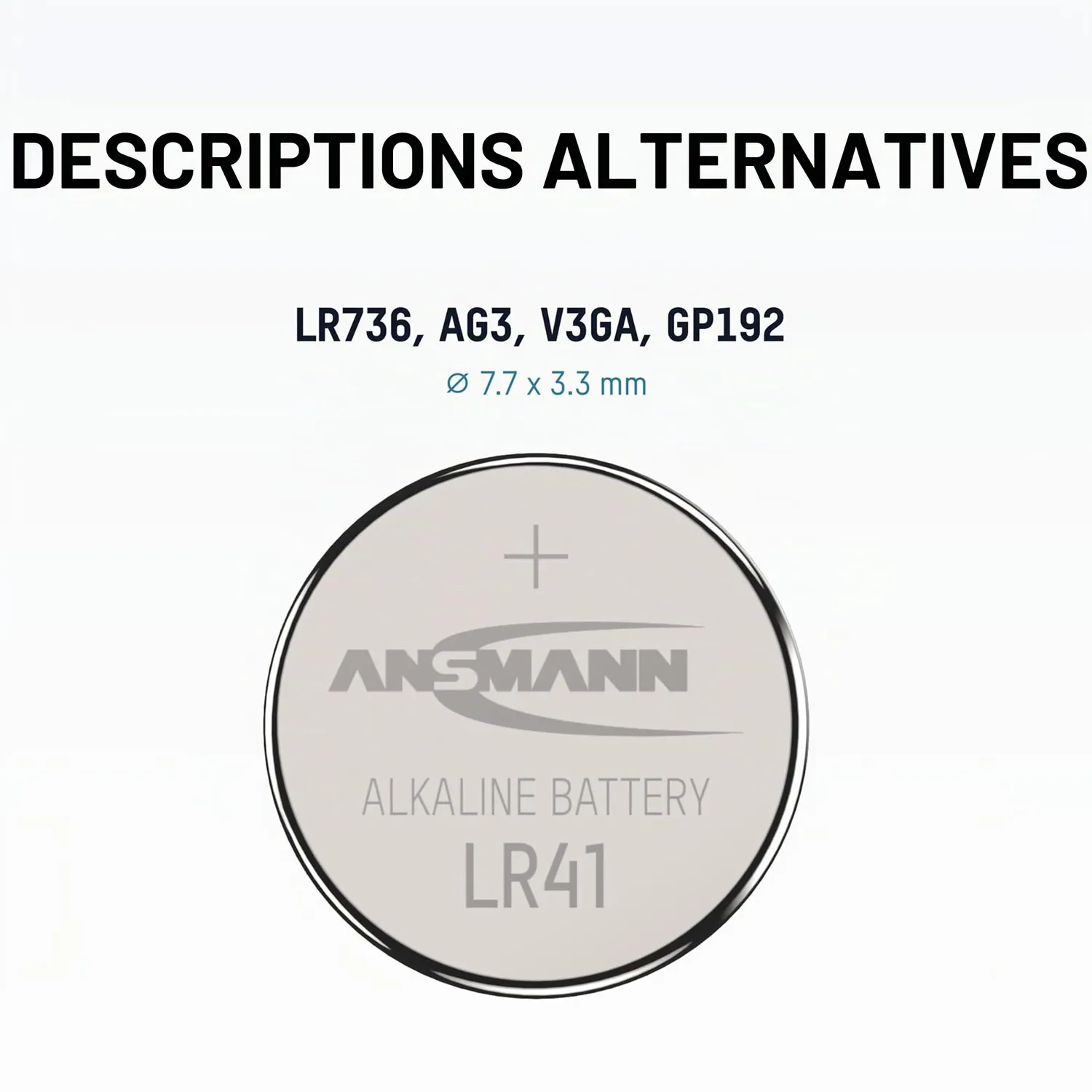 ANSMANN LR41 pile bouton alcaline 1,5 V 1 pièce
