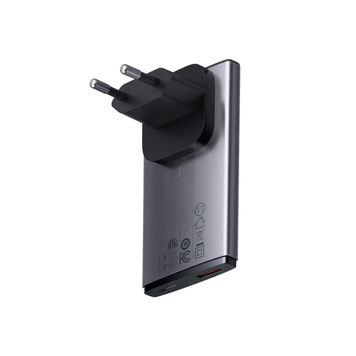 Baseus GaN5 Pro chargeur USB-C 65 W de voyage