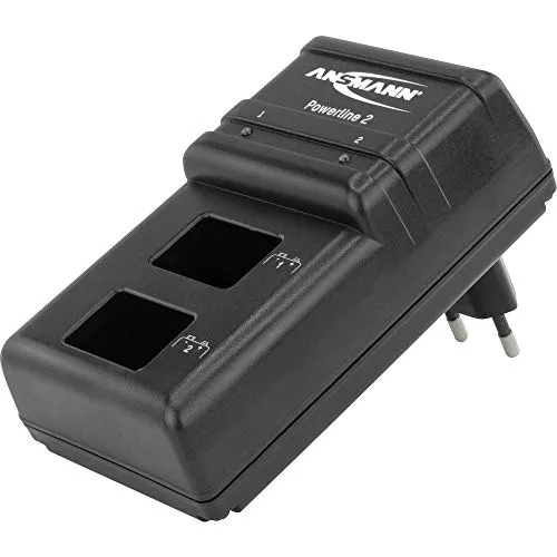 ANSMANN Powerline 2 chargeur HR9V 1 à 2 piles intelligent
