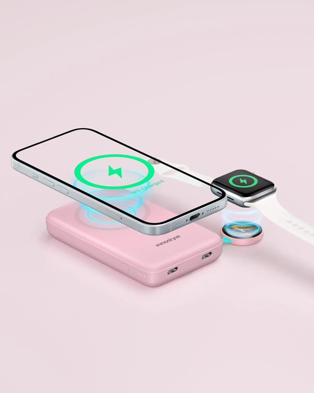 Innostyle PowerDuo 2-en-1 batterie externe 10 000 mAh MagSafe